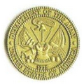 1.5" Copper Coin